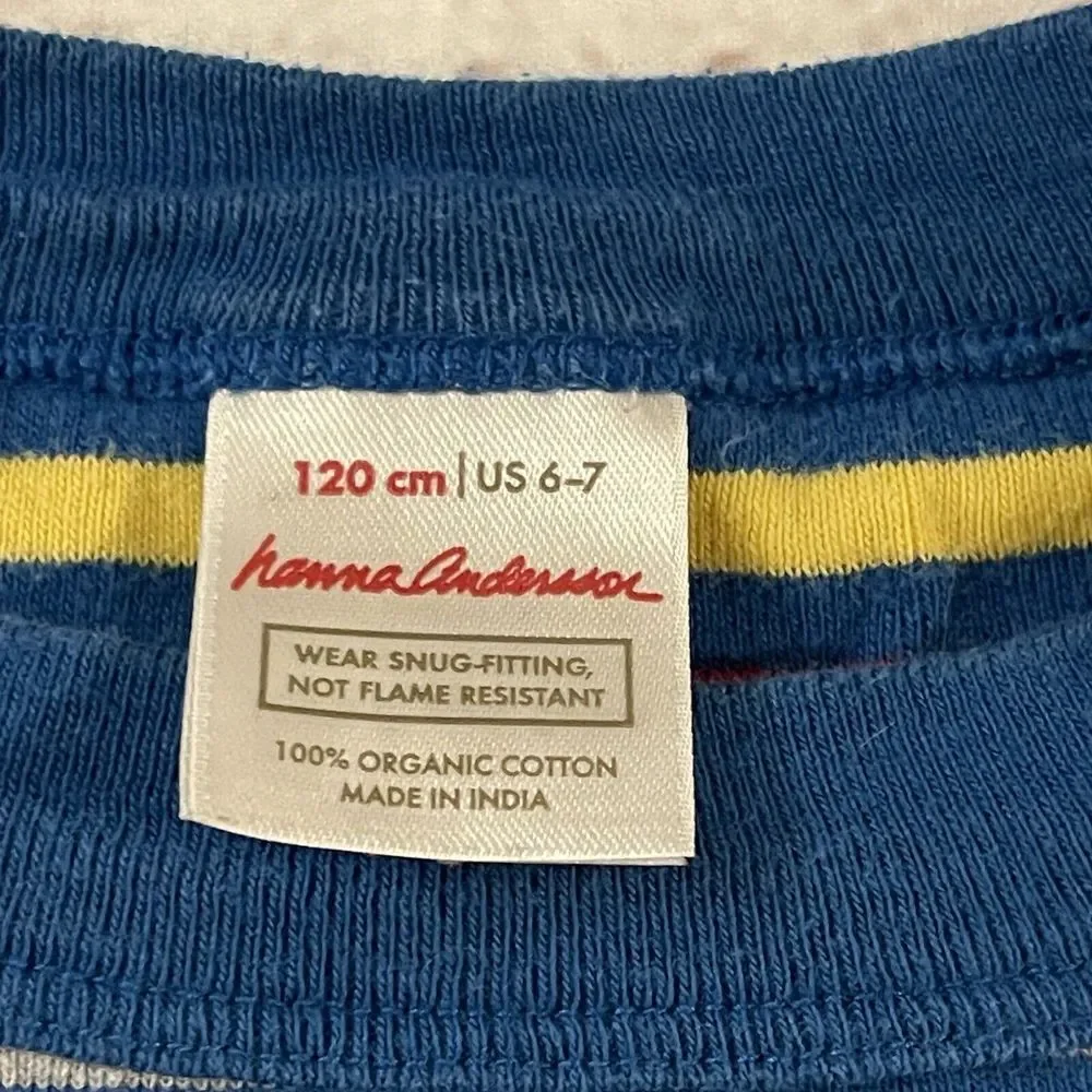 Hanna Anderson  Star Wars Top‎ & Sleepwear Pajamas Size 6 7 120cm lot of 3